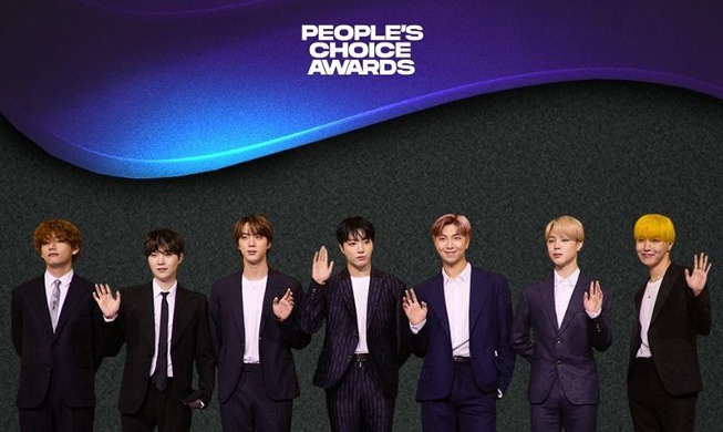 BTS thắng đậm với 3 giải thưởng tại People’s Choice Award 2022