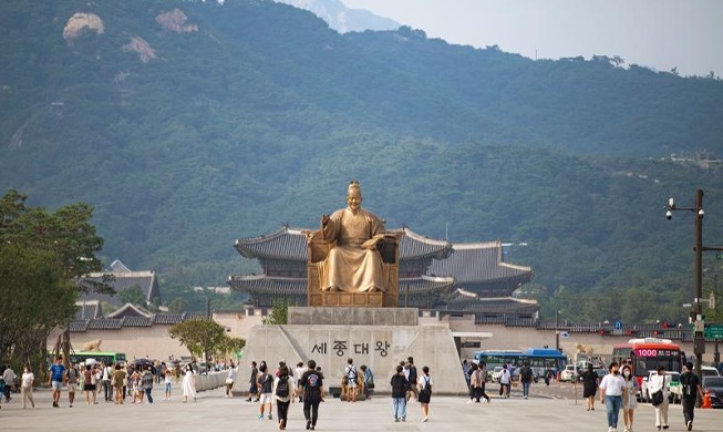 98,2% du khách nước ngoài hài lòng về Quảng trường Gwanghwamun mở lại với diện mạo mới