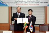Hàn Quốc - Myanmar hợp tác trong lĩnh vực lâm nghiệp