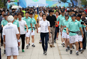 Bắt đầu hành trình rước đuốc tại đại hội thể thao ASIA Incheon 