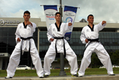 Viện Taekwondo liên tục đón tiếp khách nước ngoài tới thăm