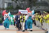 Làng vận động viên phục vụ Đại hội hè thể thao sinh viên quốc tế Gwangju mở cửa đón khách 
