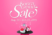 ' Korea Grand Sale' - Chương trình giảm giá đa dạng dành cho người nước ngoài!