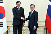 Hội đàm thượng đỉnh Hàn Quốc-Slovenia (Tháng 2 năm 2018)