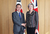 Hội đàm thượng đỉnh Hàn Quốc-Anh (Tháng 10 năm 2018)