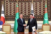 Hội đàm thượng đỉnh Hàn Quốc-Turkmenistan (Tháng 4 năm 2019)