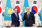 Hội đàm thượng đỉnh Hàn Quốc-Kazakhstan (Tháng 4 năm 2019)