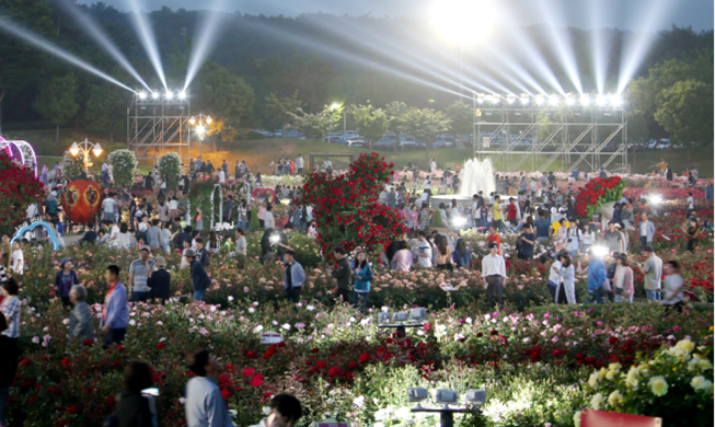 Lễ hội hoa hồng 2019 ở công viên Ulsan