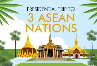 Tổng thống Moon đến thăm Thái Lan, Myanmar và Lào