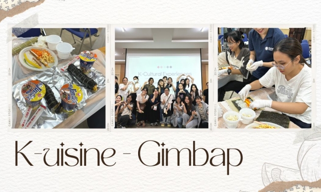 Trải nghiệm làm Gimbap chuẩn kiểu Hàn tại lớp học văn hóa của Trung tâm Ngôn ngữ tiếng Hàn TP.HCM
