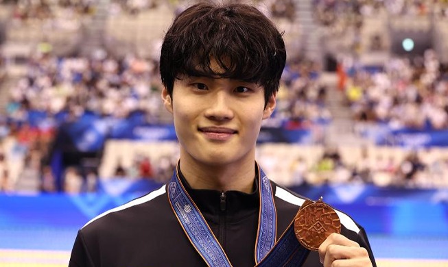 Hwang Sun-woo 2 năm liên tiếp giành chiến thắng tại Giải vô địch bơi lội thế giới