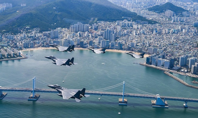 Không quân Hàn Quốc – Pháp lần đầu tập trận chung ở Busan