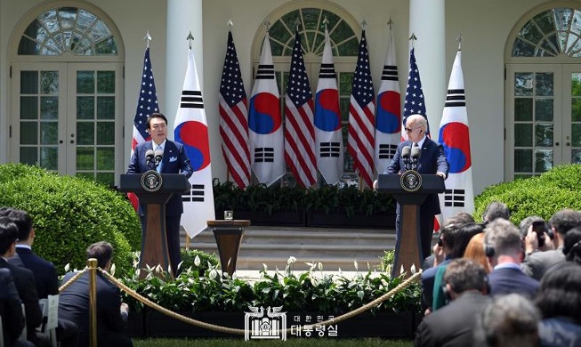 Lãnh đạo Hàn – Mỹ thông qua “Tuyên bố Washington”