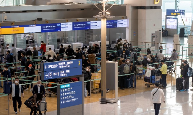 Lượng hành khách mỗi ngày đến Sân bay Quốc tế Incheon đạt hơn 90.000 lượt sau gần 3 năm