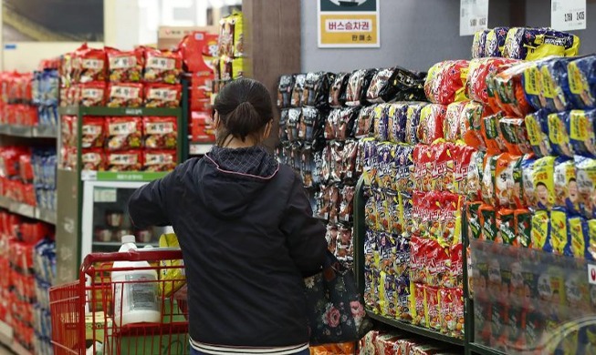 Kinh tế Hàn Quốc: Xuất khẩu mì ăn liền Hàn Quốc đạt mức cao kỷ lục