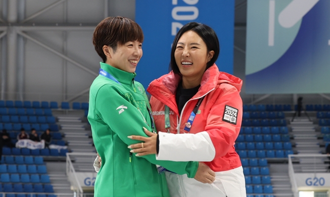 Cuộc gặp gỡ tại Pyeongchang của hai cựu vận động viên