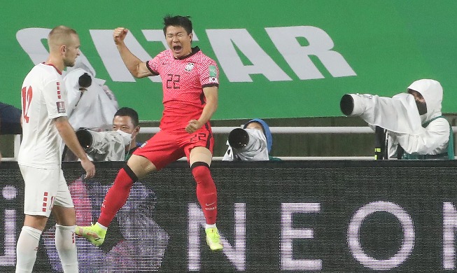 Bóng đá Hàn Quốc đánh bại Lebanon với tỷ số 1-0 tại vòng loại World Cup 2022