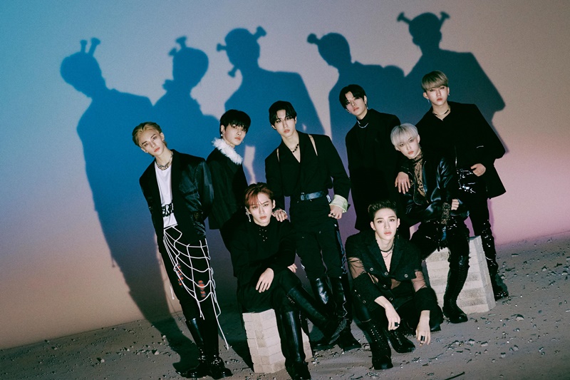 Nhóm nhạc nam K-pop Stray Kids đã đứng ở vị trí số một trên tổng số 6 bảng xếp hạng của Billboard, bao gồm cả Billboard 200. (Ảnh: JYP Entertainment) 