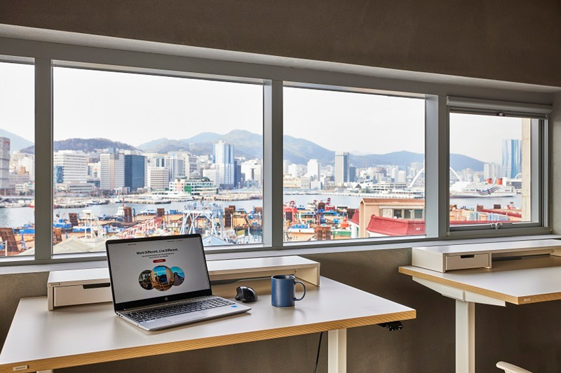 Trung tâm Lao động từ xa (Workation Center), quận Yeongdo-gu, thành phố Busan. (Ảnh: Bộ Văn hóa, Thể thao và Du lịch Hàn Quốc)