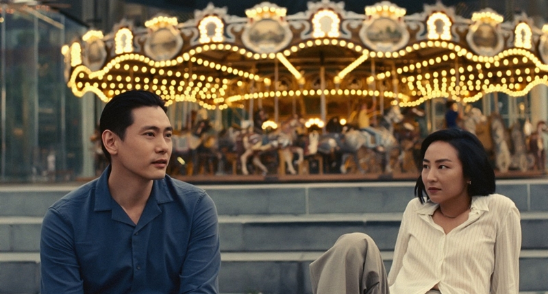 Một cảnh trong phim “Past Lives” (tựa Việt: Muốn kiếp nhân duyên). (Ảnh: CJ ENM)