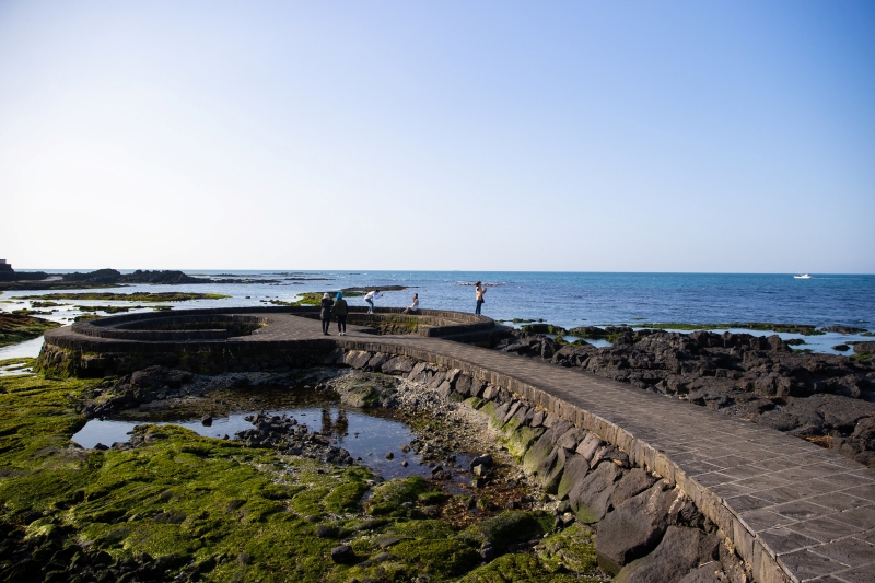 Nguồn nước ngầm Cheonggulmul ở thị trấn Gujwa-eup, thành phố Jeju. (Ảnh: Korea.net) 