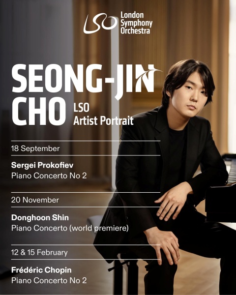 Nghệ sĩ piano Cho Seong-jin (H&agrave;n Quốc) đ&atilde; tiết lộ kế hoạch hoạt động của m&igrave;nh với tư c&aacute;ch l&agrave; Artist Portrait&rdquo; m&ugrave;a 2025-26 của D&agrave;n nhạc giao hưởng London (LSO). (Ảnh: Trang Facebook ch&iacute;nh thức của Cho Seong-jin)