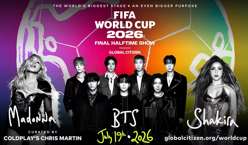 C&aacute;c nghệ sĩ sẽ biểu diễn trong chương tr&igrave;nh&nbsp;giữa hiệp trận chung kết 2026 FIFA World Cup khu vực Bắc Trung Mỹ v&agrave;o ng&agrave;y 19/7 tới (giờ địa phương). Ảnh:&nbsp;Li&ecirc;n đo&agrave;n B&oacute;ng đ&aacute; Thế giới (FIFA).