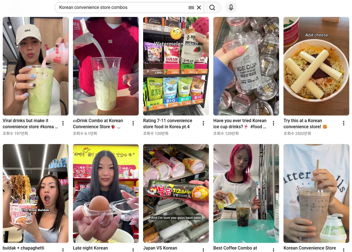 Chỉ cần t&igrave;m kiếm c&aacute;c cụm từ convenience store recipes&nbsp;tr&ecirc;n mạng x&atilde; hội, bạn sẽ dễ d&agrave;ng bắt gặp v&ocirc; số 