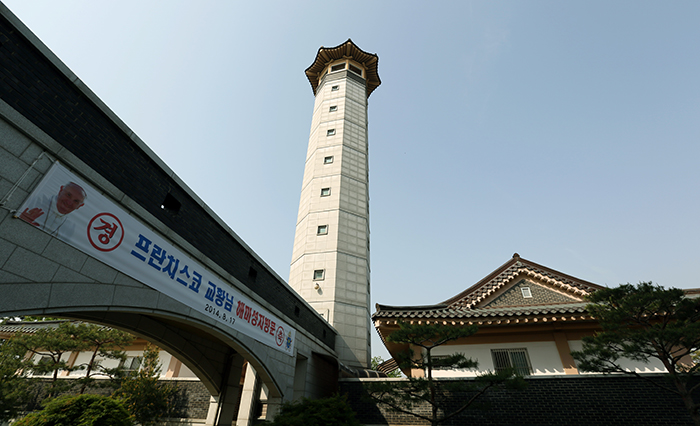 충청남도 서산 해미성지는 수 천명의 이름없는 순교자들이 묻힌 곳이다. (사진: 전한) 