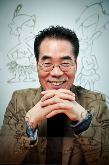 둘리의 원작자 김수정 화백 (사진: 손홍주)