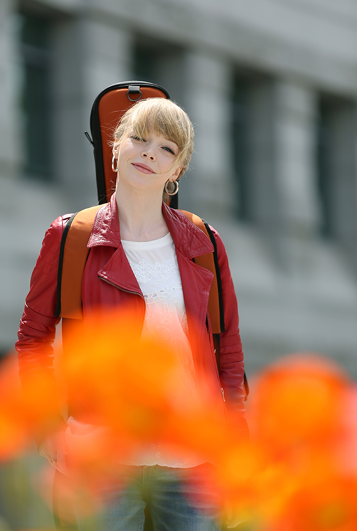 로미나 씨는 “전생에 한국인이었지 않을까. 한국에서 계속 노래 부르며 살고 싶다”고 말한다. (사진: 전한 기자) 