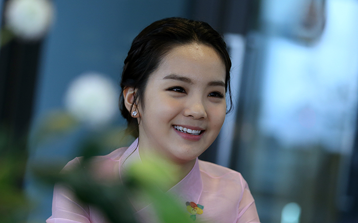 송소희 양은 “한국의 소리, 국악을 하는 것에 큰 자부심을 느낀다”고 말한다. (사진: 전한 기자) 