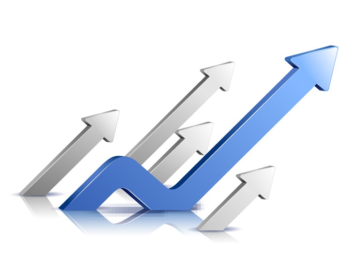 Tổ chức Hợp tác và Phát triển Kinh tế (OECD) hôm 12/3 đã cho biết chỉ số tổng hợp hàng đầu (CLI- chỉ số dự báo dòng chảy kinh tế) của Hàn Quốc tiếp tục duy trì theo hướng tăng lên trong suốt 2 tháng với 98,96 điểm. (Ảnh: iclickart)