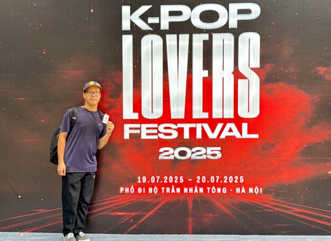 Hòa chung không khí nhiệt huyết của các bạn trẻ tại chung kết cuộc thi K-pop Lovers Festival 2025