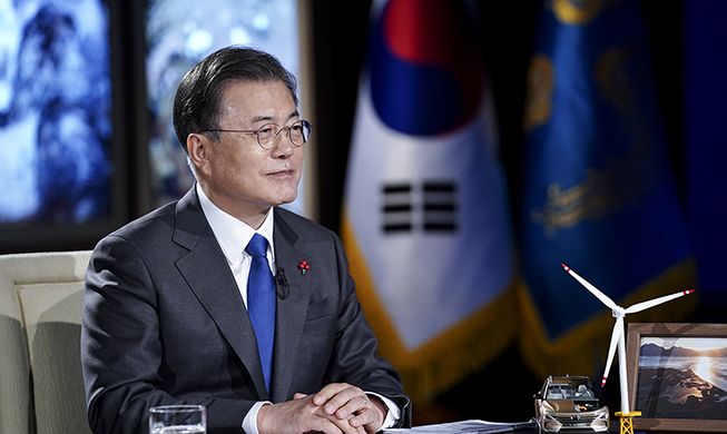 WEF 2021: Tổng thống Moon Jae-in nhấn mạnh Hàn Quốc là điểm đến đầu tư an toàn, ổn định