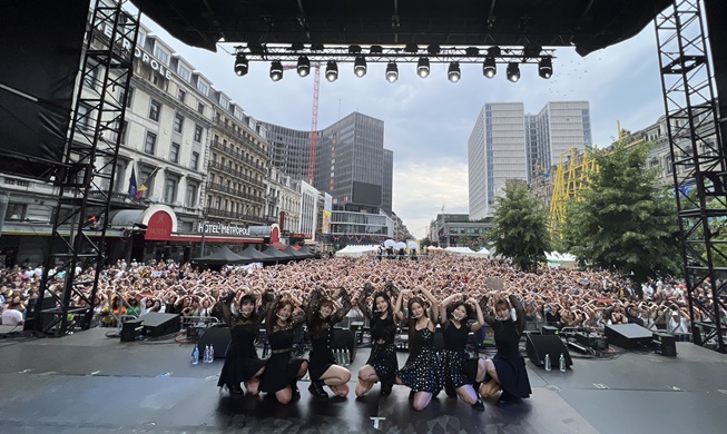 Hơn 47.000 người đến tham gia lễ hội “Hallyu Town ở Bỉ”