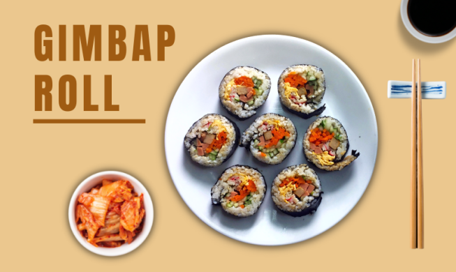 [Hôm nay ăn gì?] Bài 1: Gimbap ngũ sắc - Trọn vẹn hương vị