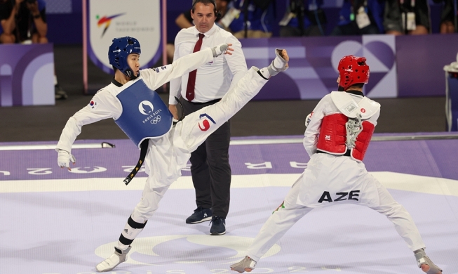 Võ sĩ Taekwondo Park Taejoon đi vào lịch sử với HCV hạng cân 58kg nam