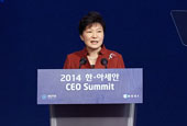 Tổng thống Park Geun Hye, đề xuất phương án mở rộng hợp tác kinh tế Hàn- Asean