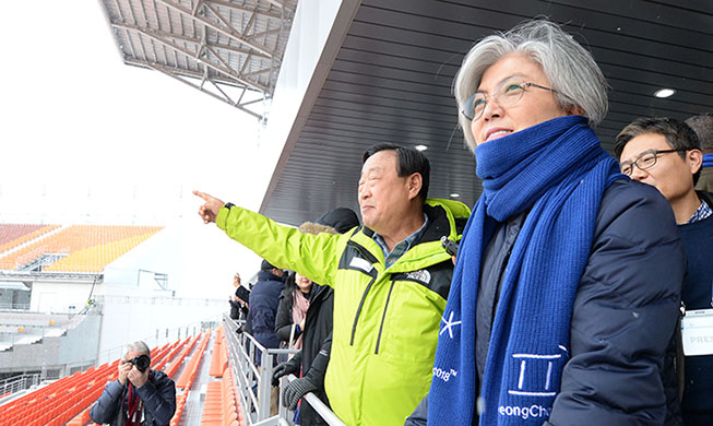 Đoàn ngoại giao tại Hàn Quốc xác nhận công tác chuẩn bị cho ‘Olympic Mùa đông PyeongChang’