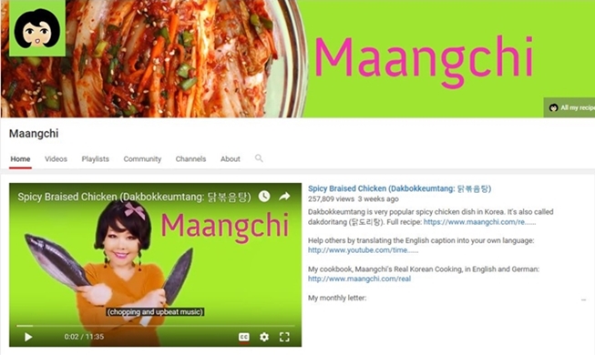 Maangchi: Kênh Youtube hàng đầu thế giới mà giới thiệu món ăn Hàn Quốc