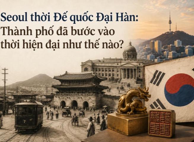 Từ kinh đô Joseon đến đô thị hiện đại: Hanseong đã thay đổi như thế nào dưới thời Đế quốc Đại Hàn?