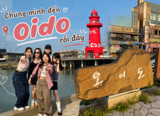 Một ngày đến với biển Tây Hàn Quốc tại Oido – Nơi ngắm hoàng hôn tuyệt đẹp và lãng mạn