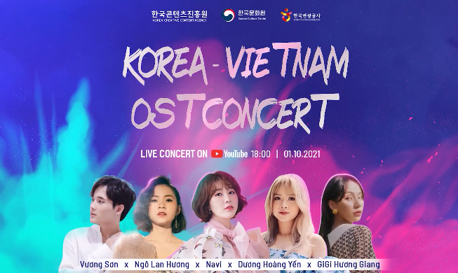 Korea - Vietnam OST Concert: Bữa tiệc âm nhạc ý nghĩa trong đại dịch Covid-19