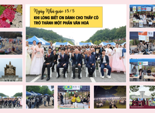 Ngày Nhà giáo Hàn Quốc 15/5: Khi lòng biết ơn dành cho người thầy trở thành một phần văn hoá