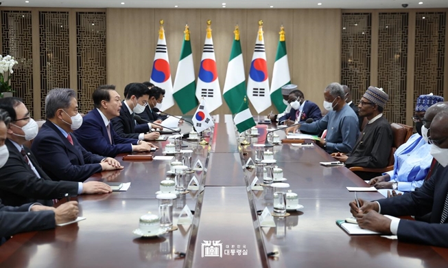 Lãnh đạo Hàn Quốc – Nigeria hội đàm về cách thúc đẩy hợp tác song phương