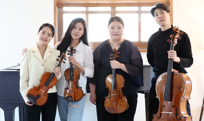 Nhóm tứ tấu đàn dây “Arete Quartet” và hành trình với âm nhạc cổ điển Hàn Quốc