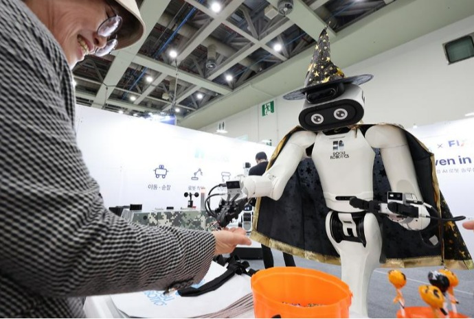 Vui Halloween cùng robot