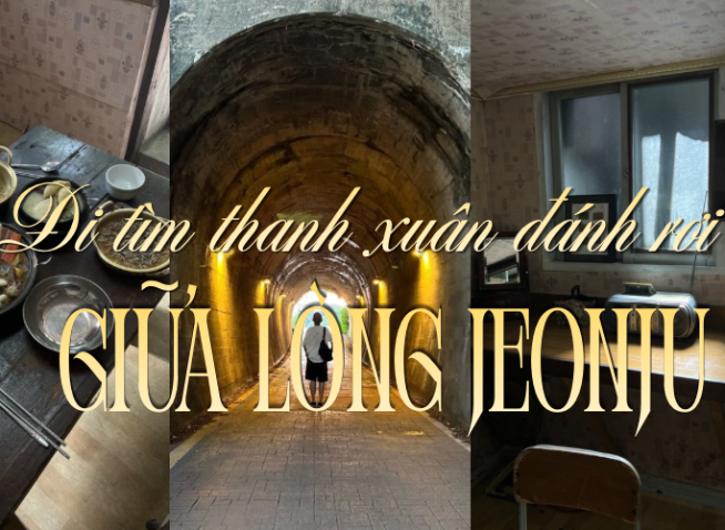 Đi tìm thanh xuân đánh rơi giữa lòng Jeonju