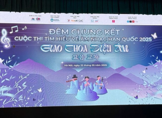 Những giây phút kịch tính tại đêm chung kết “Giao Thoa Diệu Âm - Cuộc thi Tìm hiểu về Âm nhạc Hàn Quốc 2025”